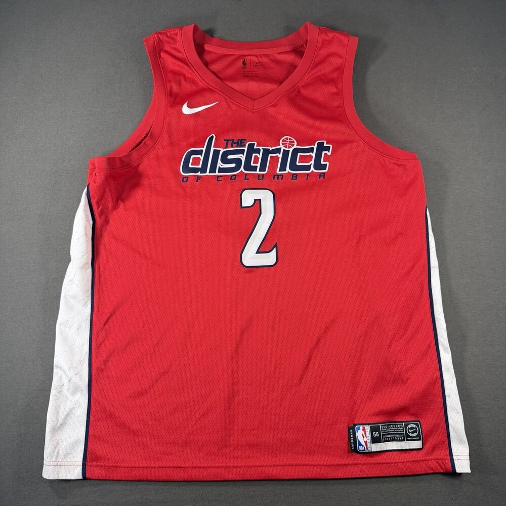 Washington Wizards John Wall Jersey Mens XXL 56 Nike Swingman Red District City
